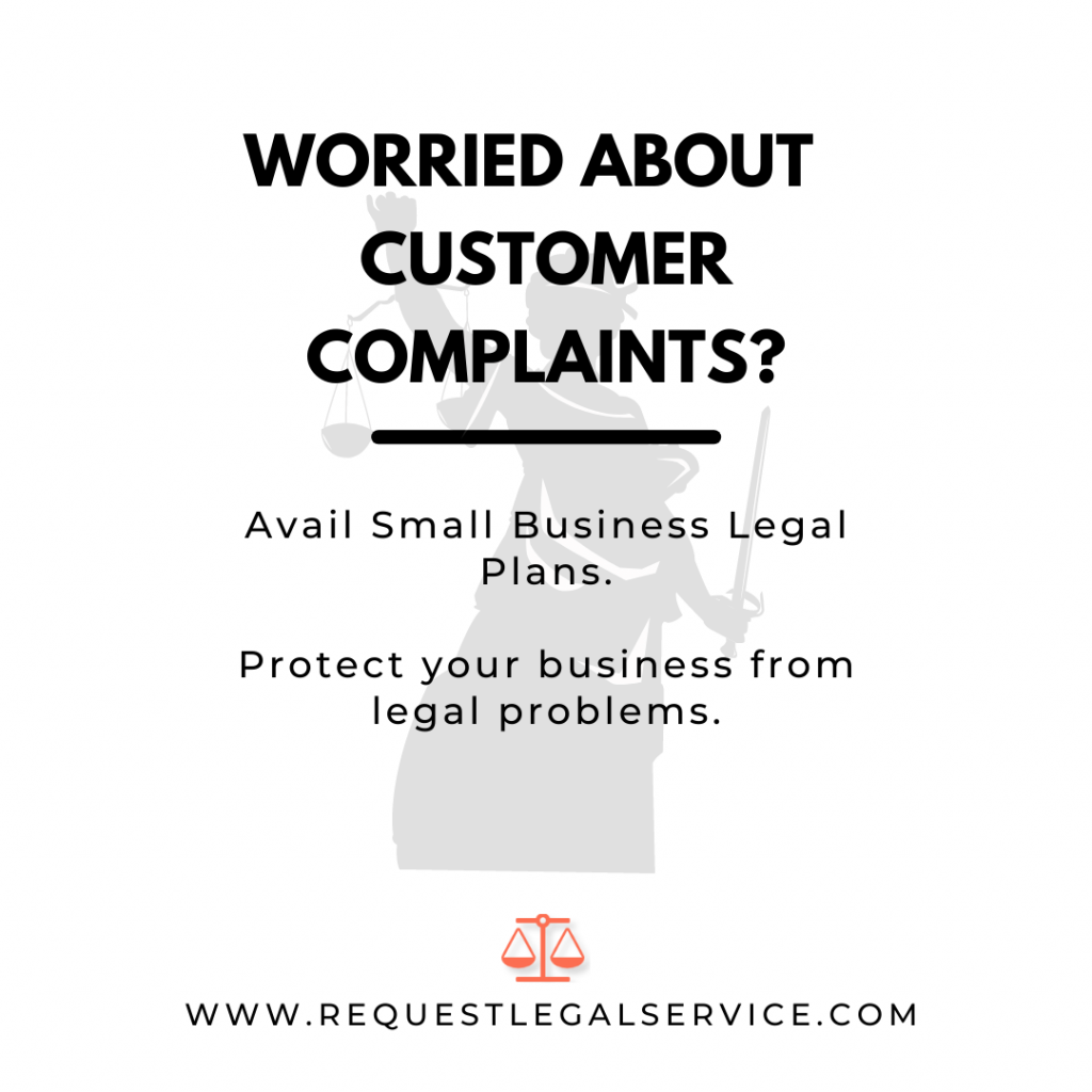 business lawyer to handle customer complaints